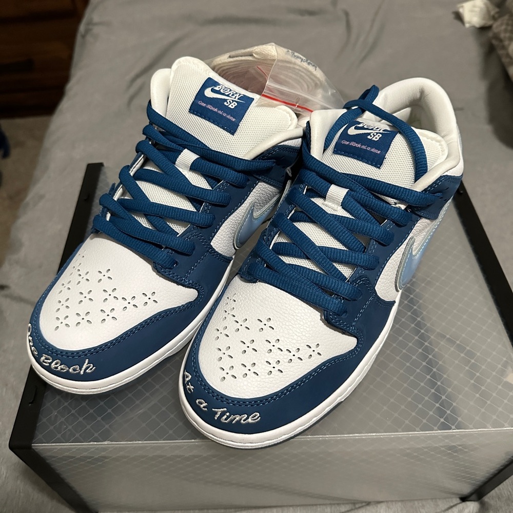 Nike SB Dunk Low “ Born X Raised “ one Block & a Time